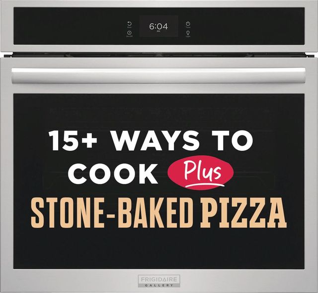 Frigidaire Gallery® 30" Smudge-Proof® Stainless Steel Single Electric Wall Oven with Stone-Baked Pizza-1