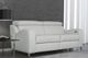 Fornirama 3441 White Power Reclining Condo Sofa with Adjustable Headrest-2