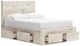 Benchcraft® Lawroy Light Natural Full Storage Panel Bed-4