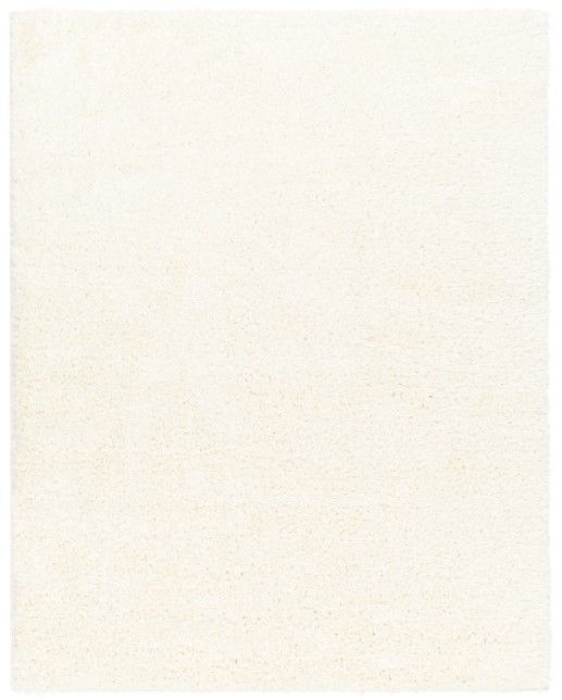 Surya Moda Shag White 4'x6' Area Rug-0