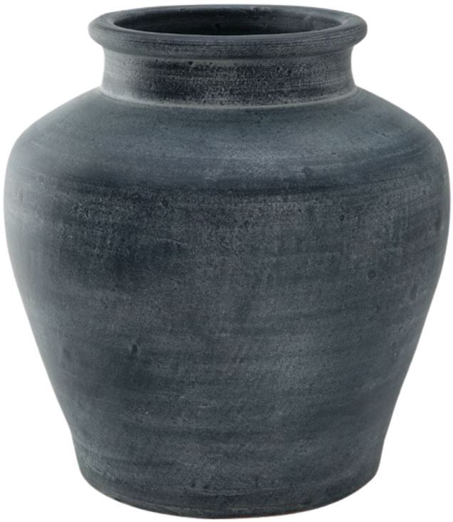 CARLA DINNAGE - BLUE TASSLE VASE - MEDIUM