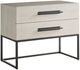 Universal Explore Home™ Dwell River Rock Metal Base Nightstand-0