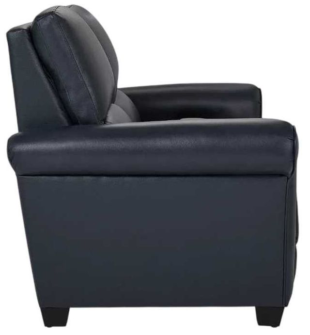 La-Z-Boy® Clybourn Navy Leather Power Reclining Loveseat with Headrest-3