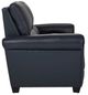 La-Z-Boy® Clybourn Navy Leather Power Reclining Loveseat with Headrest-3