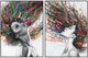 Classy Living Vibrant 2-Piece Vivid Muse: Dual Color Splash Wall Art Set-0