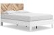 Signature Design by Ashley® Piperton 4-Piece Two-Tone Brown/White Queen Panel Platform Bed Set-1