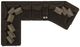 iAmerica Hercules Chocolate 4 Piece Sectional-4