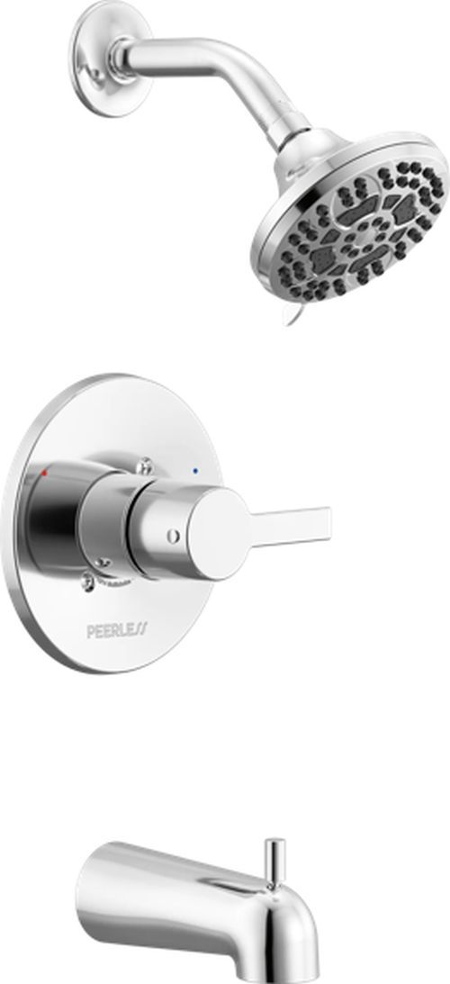 Peerless Flute™ Chrome Tub and Shower Trim Kit -0