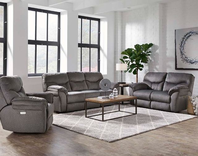 Southern Motion™ Customizable Power Play Wall Hugger Power Recliner with Headrest-1