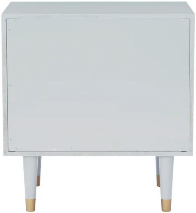 Linon Geo Gray Nightstand-3