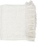 Surya Madurai White/Beige 50"x60" Throw Blanket-0
