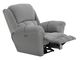 iAmerica Castle Silver Power Wall Hugger Recliner with Heat and Massage-1