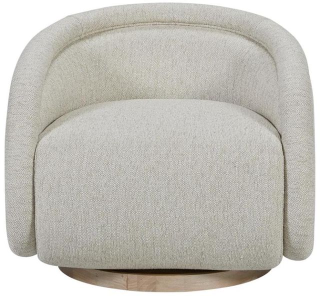Bernards Pagosa Amazon Feather Swivel Lounge Chair-2