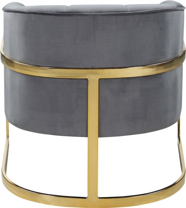 Meridian Furniture Carter Grey Velvet Chair-2