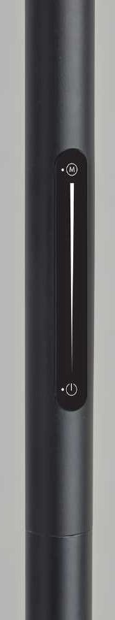 Adesso® Elmore Black LED Floor Lamp-2
