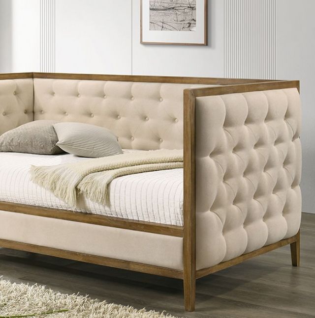 Furniture of America® Adara Natural Oak Twin Daybed-2