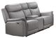 Mazin Furniture Cyrus Light Gray Power Reclining Loveseat-0