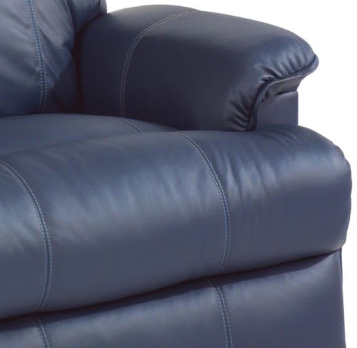 Flexsteel® Geneva Blue Recliner-2