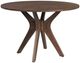 Elements International Santa Barbara 5-Piece Orange/Walnut Dining Set-2