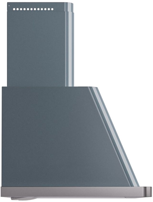 Ilve® Majestic II 48" Blue Gray Wall Mounted Range Hood-2