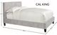 Parker House® Jody Porcelain California King Upholstered Panel Bed-2