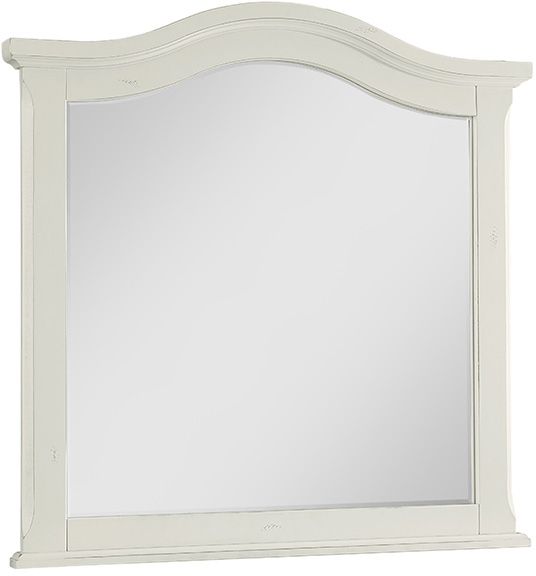 LM Co Home by Vaughan-Bassett Scotsman Cream Wide Arch Mirror-0