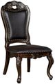Furniture of America® Lombardy 2-Piece Dark Brown/Walnut Side Chair Set-0