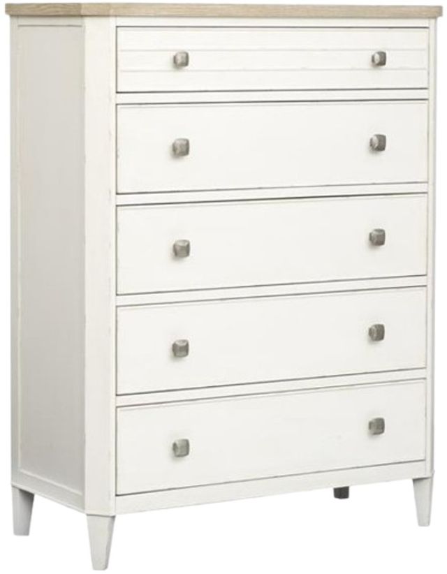 Magnussen Home® Echo Isles Driftwood and Sea Pearl Chest-0
