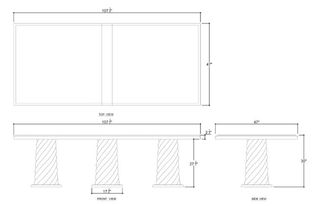 Bramble Customizable Belvedere Dining Table-2