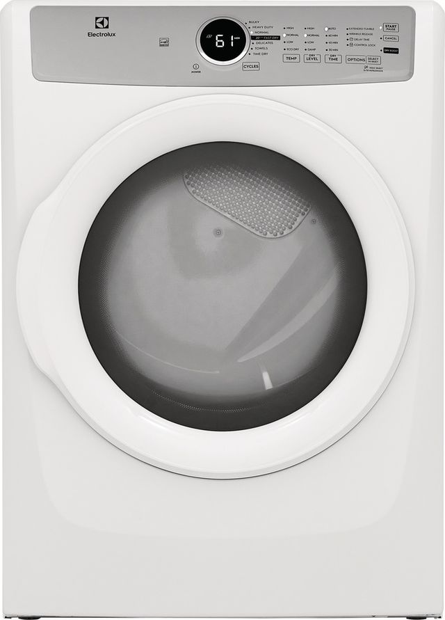 Electrolux® White Front Load Washer & Gas Dryer Laundry Pair-2