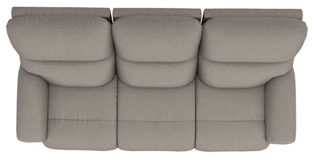 La-Z-Boy® Brooks Stone Power Reclining Sofa with Headrest and Lumbar-4