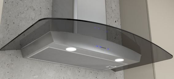 Zephyr Essentials Europa Ravenna 36" Stainless Steel Wall Hood-0