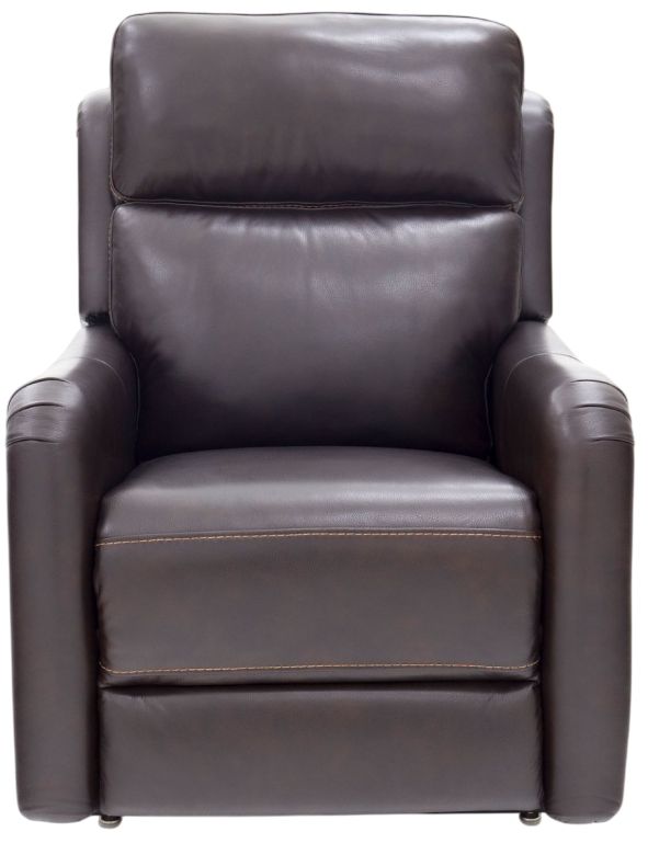BarcaLounger® Longview Rainer Walnut Leather Power Lift Recliner-3