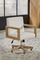 Modus Furniture One Bisque/White Office Chair-1