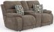 iAmerica Bonnie Mushroom Zero Gravity Layflat Power Reclining Console Loveseat with Heat and Massage-0