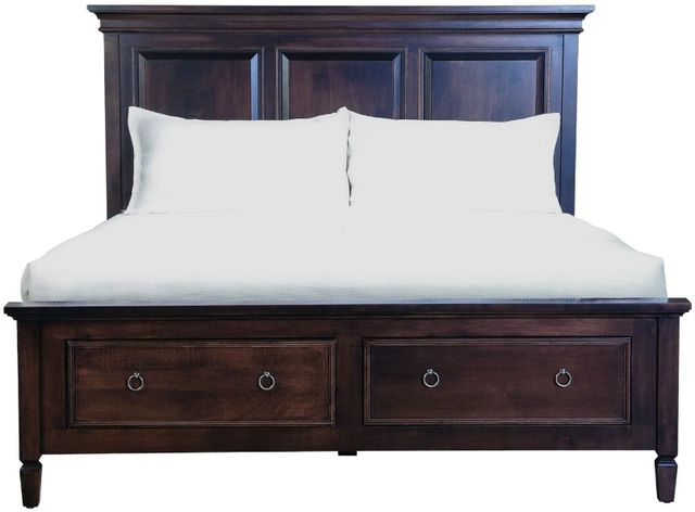 Mavin Customizable Vineyard Haven Queen Panel Storage Bed-2