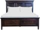 Mavin Customizable Vineyard Haven Queen Panel Storage Bed-2