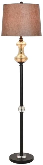 Stylecraft Madison Bronze and Elegance Floor Lamp-1