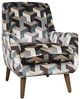 Jofran Inc. Escher Multi-Colored Accent Chair-0