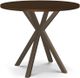 Amisco Customizable Asterisk Round Counter-Height Table with Starburst Stand-0