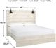 Signature Design by Ashley® Cambeck Whitewash King Panel Bed-3