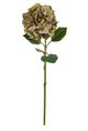 A & B Home Cream/Green 34" Faux Hydrangea-0