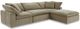 Moe’s Home Collection Terra Condo Lounge 4-Piece Desert Sage L-Shaped Modular Sectional and Ottoman-0