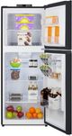 Summit® 24" 10.1 Cu. Ft. Black Counter Depth Top Freezer Refrigerator-2