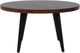 Jofran Inc. Prelude Walnut Round Cocktail Table with Black Base-3