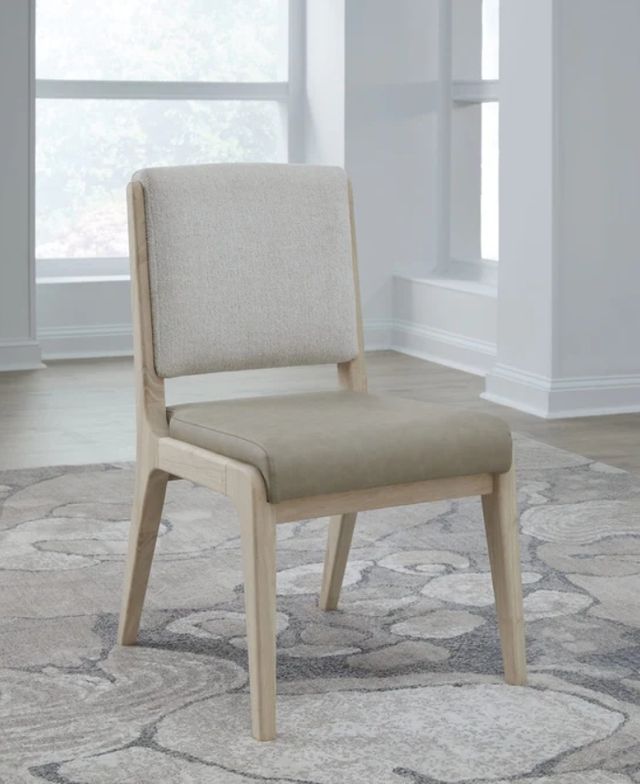 Modus Furniture Zinnia Buttermilk/Dune Dining Side Chair-1