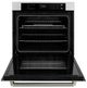 ZLINE Autograph Edition Professional 30" Stainless Steel True Convection Single Wall Oven with Air Fry and Self Clean with Polished Nickel Helix Handle -2
