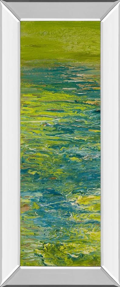 Classy Art The Lake Il by Roberto Gonzalez Mirror Framed Wall Art-0