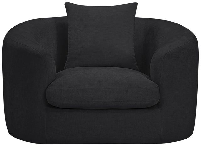 Meridian Furniture Penelope Black Upholstered Accent Chair-1