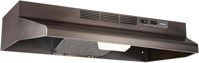 Broan® F40000 Series 30" Black Stainless Steel Under-Cabinet Range Hood-1